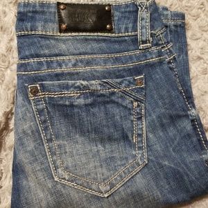 BUCKLE BLACK Jeans NWOT sz 24/32 straight